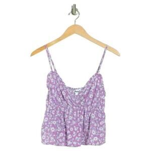 Abound Swing Cami Purple Windy Daisy Size Small NWOT $20 MSRP